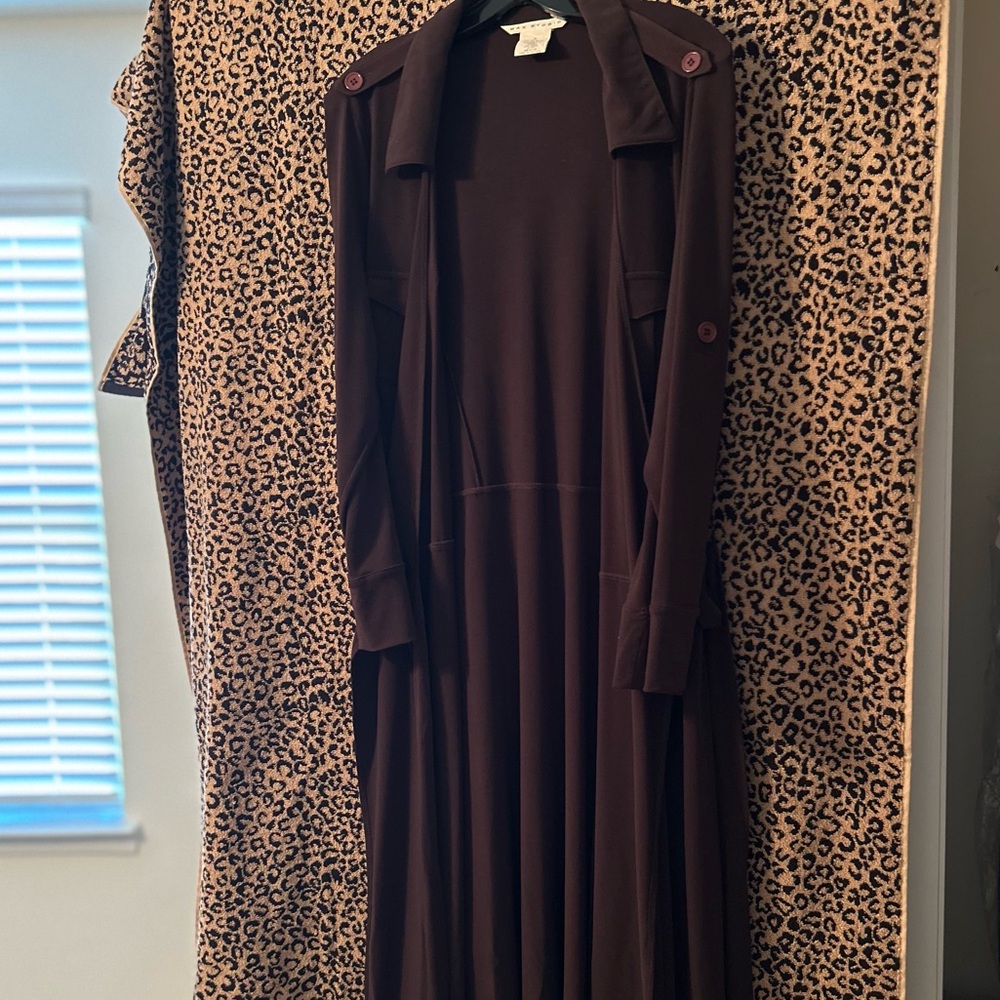 NWOT MAX STUDIO Luxury Designer Wrap Dress - Picture 10 of 10